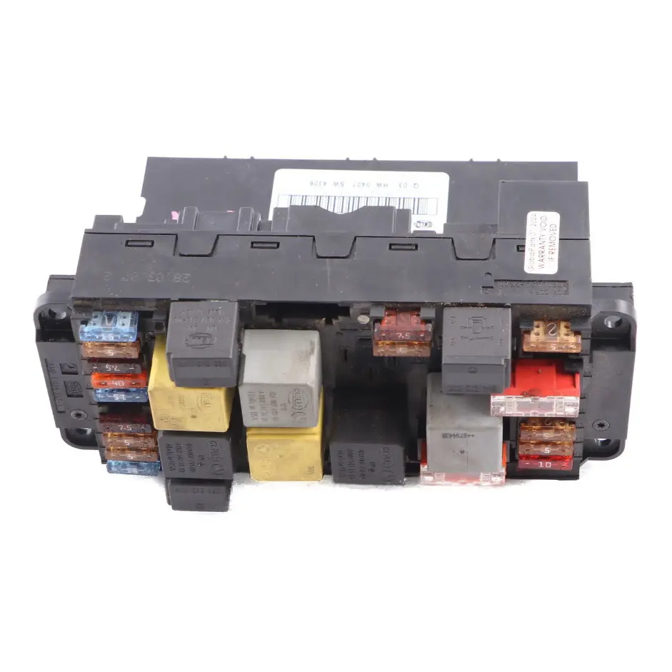 Front Fuse Box SAM Relay Control Unit Module to Mercedes SLK R171 with Part number A1715451701 Mercedes SLK R171 Front Fuse Box SAM Relay Control Unit Module - SKU A1715451501 - Part number A1715451701