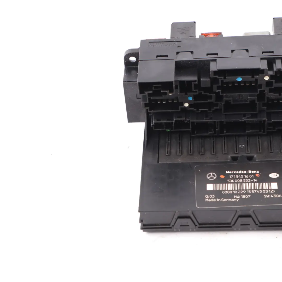 Boîtier Fusibles Relais Module Électrique SAM pour Mercedes SLK R171 à propos du numéro de pièce A1715451601 Mercedes SLK R171 Boîtier Fusibles Relais Module Électrique SAM - SKU A1715451601 - Numéro de pièce A1715451601