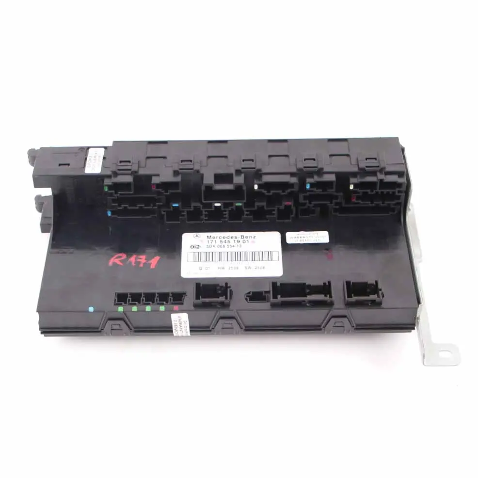 Caja de fusibles trasera SAM Relé Control Módulo para Mercedes SLK R171 con número de pieza A1715451901 Mercedes SLK R171 Caja de fusibles trasera SAM Relé Control Módulo - SKU A1715451901 - Número de pieza A1715451901