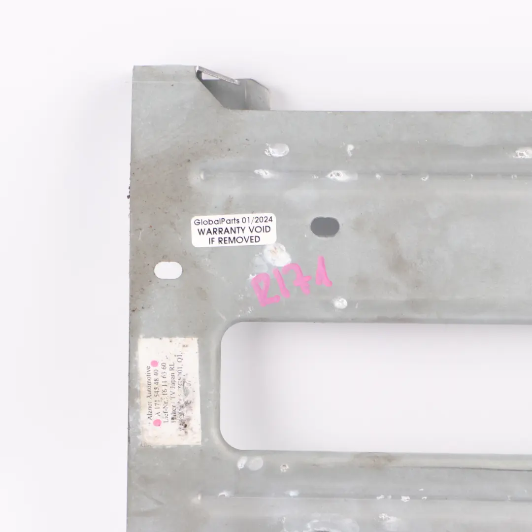 Bracket Audio Gateway Multimedia Control Module Mount to Mercedes R171 with Part number A1715454840 Mercedes R171 Bracket Audio Gateway Multimedia Control Module Mount - SKU A1715454840 - Part number A1715454840