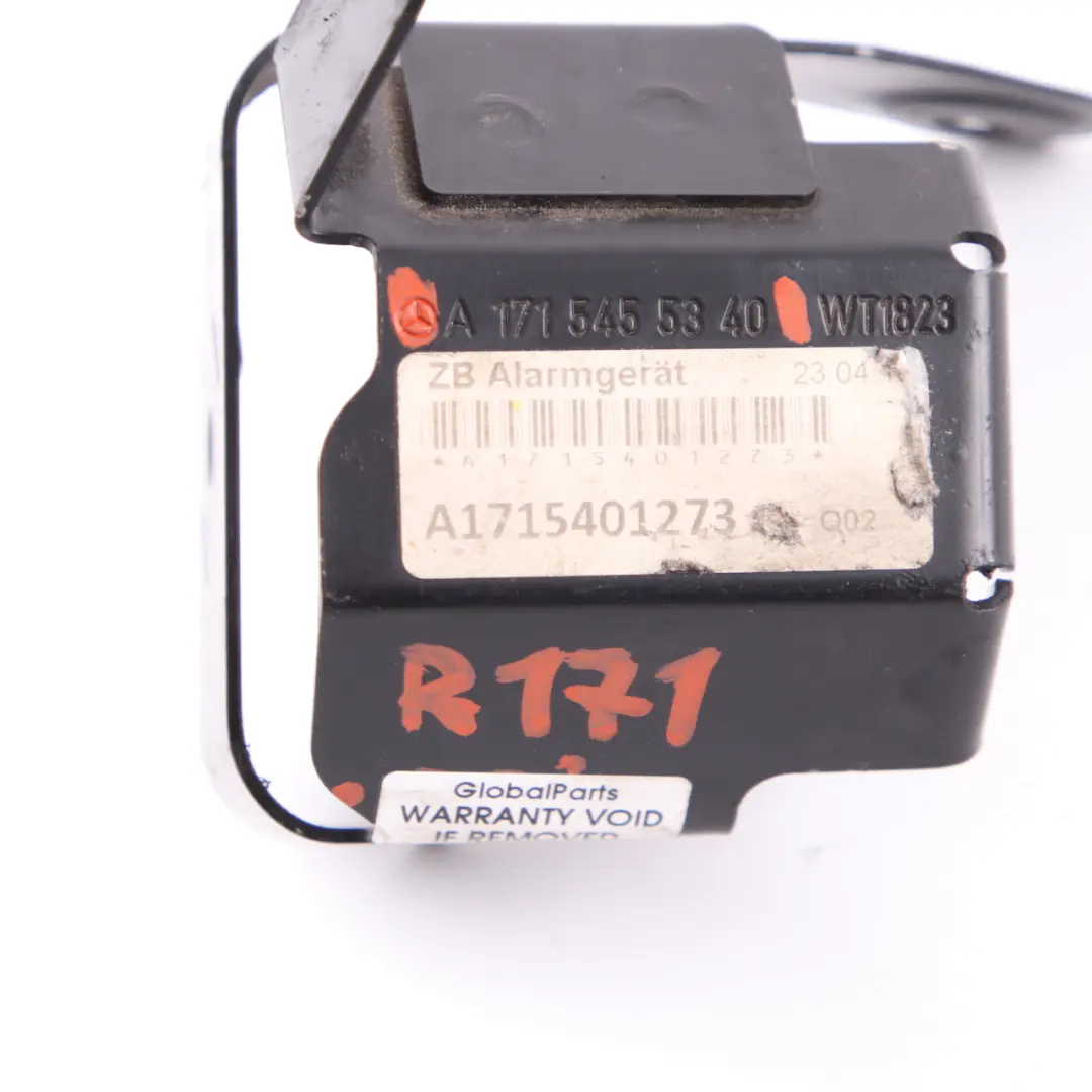 Mercedes SLK R171 Staffa Alternativa Potenza Sirena Supporto Allarme A1715401273 - SKU A1715455340 - Numero di parte A1715455340
