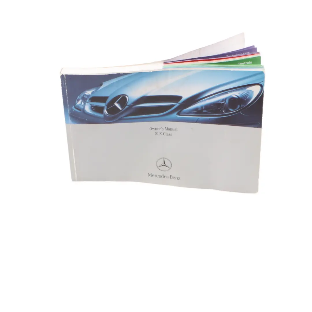 Owner's Handbook Booklet Manual to Mercedes SLK R171 with Part number A1715841683 Mercedes SLK R171 Owner's Handbook Booklet Manual - SKU A1715841683 - Part number A1715841683