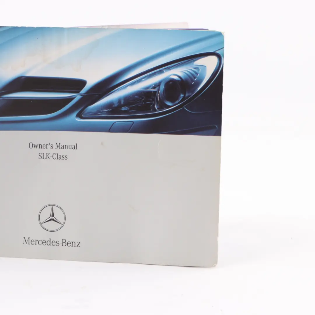 Owner's Handbook Booklet Manual to Mercedes SLK R171 with Part number A1715841683 Mercedes SLK R171 Owner's Handbook Booklet Manual - SKU A1715841683 - Part number A1715841683