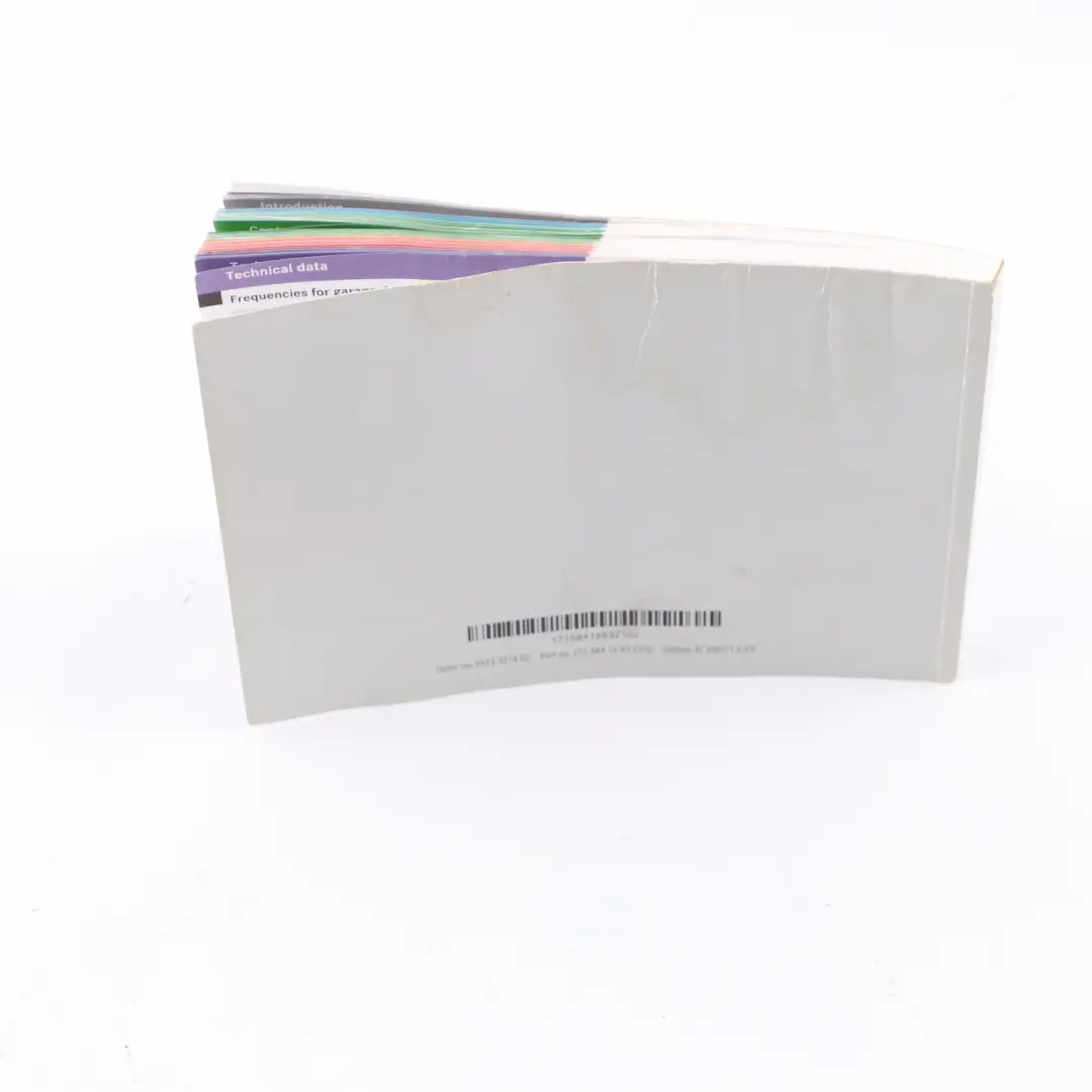 Owner's Handbook Booklet Manual to Mercedes SLK R171 with Part number A1715841683 Mercedes SLK R171 Owner's Handbook Booklet Manual - SKU A1715841683 - Part number A1715841683