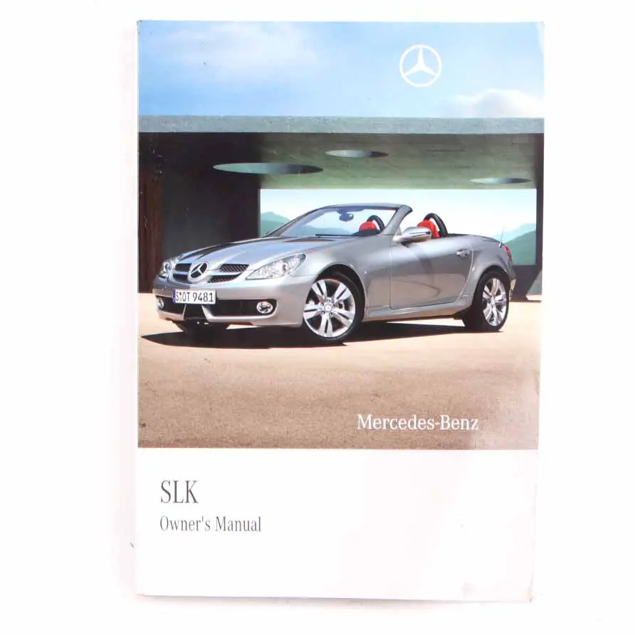 Owner's Handbook Booklet Manual to Mercedes SLK R171 with Part number A1715843496 Mercedes SLK R171 Owner's Handbook Booklet Manual - SKU A1715843496 - Part number A1715843496