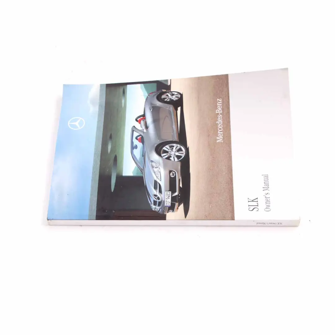Mercedes SLK R171 Owner's Handbook Booklet Manual - SKU A1715843496 - Part number A1715843496