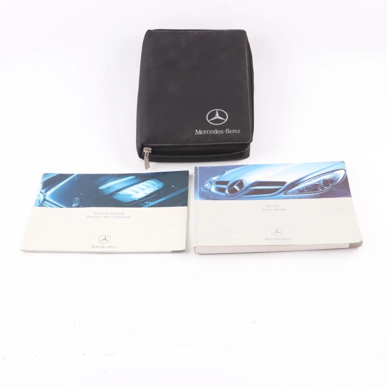 Mercedes SLK R171 Owner's Handbook Service Booklet Pouch Case Wallet Set