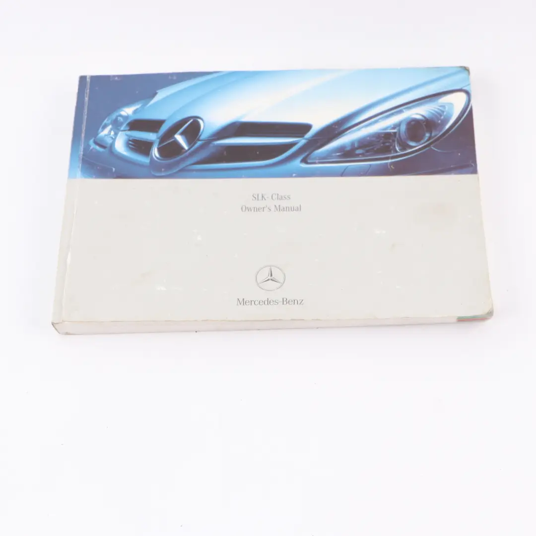 Mercedes SLK R171 Owner's Handbook Service Booklet Pouch Case Wallet Set - SKU A1715844282 - Part number A1715844282