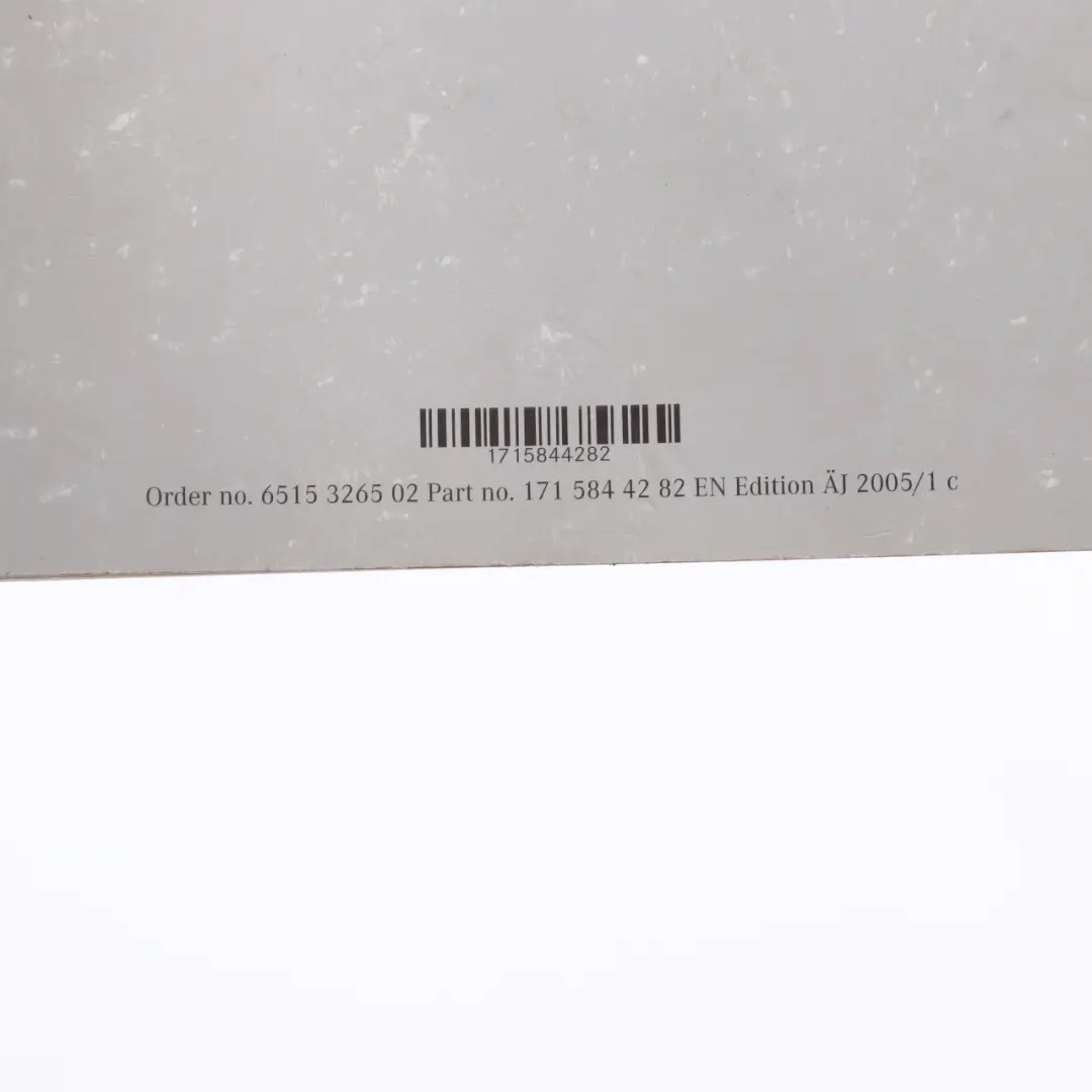 Owner's Handbook Service Booklet Pouch Case Wallet Set to Mercedes SLK R171 with Part number A1715844282 Mercedes SLK R171 Owner's Handbook Service Booklet Pouch Case Wallet Set - SKU A1715844282 - Part number A1715844282