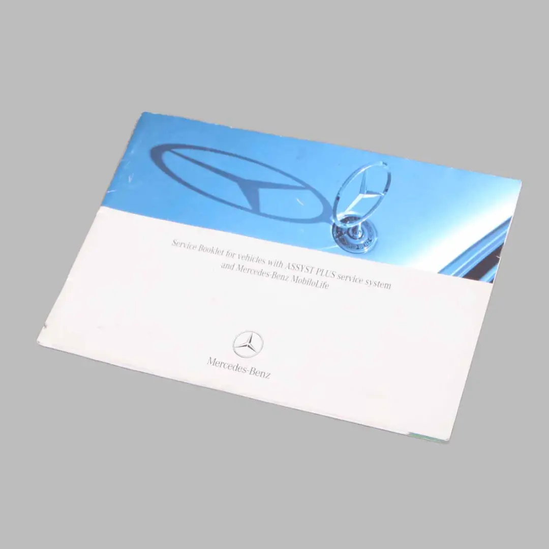 Mercedes W169 W245 Owner's Service Booklet - SKU A1715847293-1 - Part number A1715847293