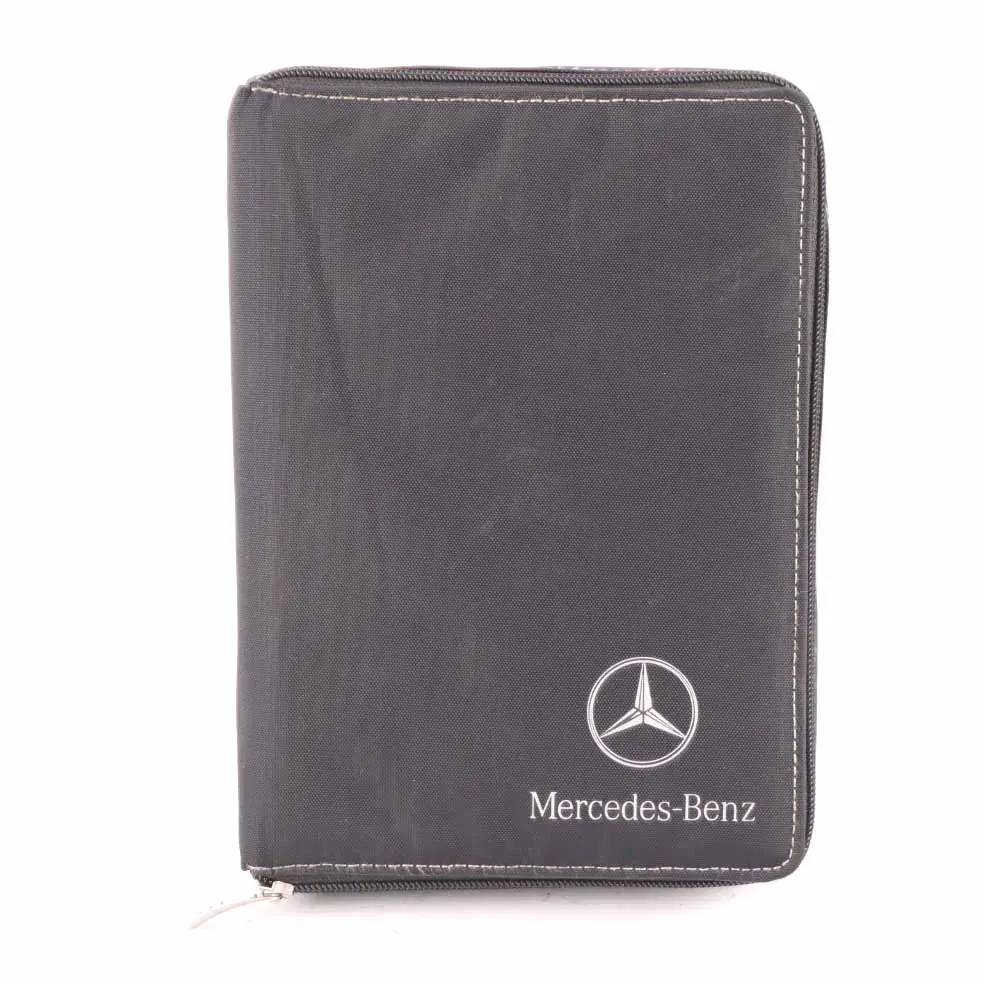 Mercedes ML W164 Owner's Handbook Manual Service Booklet Pouch Case Wallet - SKU A1715847293-2 - Part number A1715847293