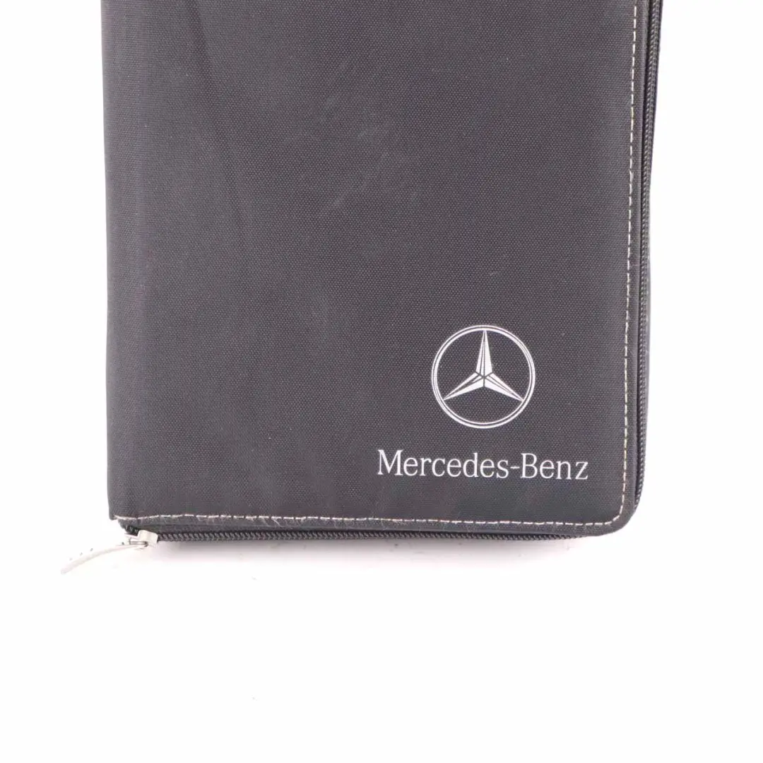 Mercedes ML W164 Owner's Handbook Manual Service Booklet Pouch Case Wallet - SKU A1715847293-2 - Part number A1715847293