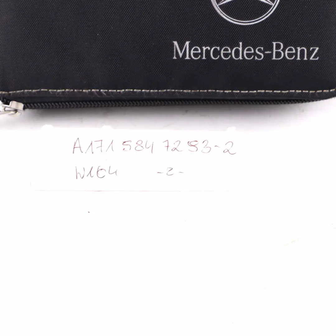 Mercedes ML W164 Owner's Handbook Manual Service Booklet Pouch Case Wallet - SKU A1715847293-2 - Part number A1715847293