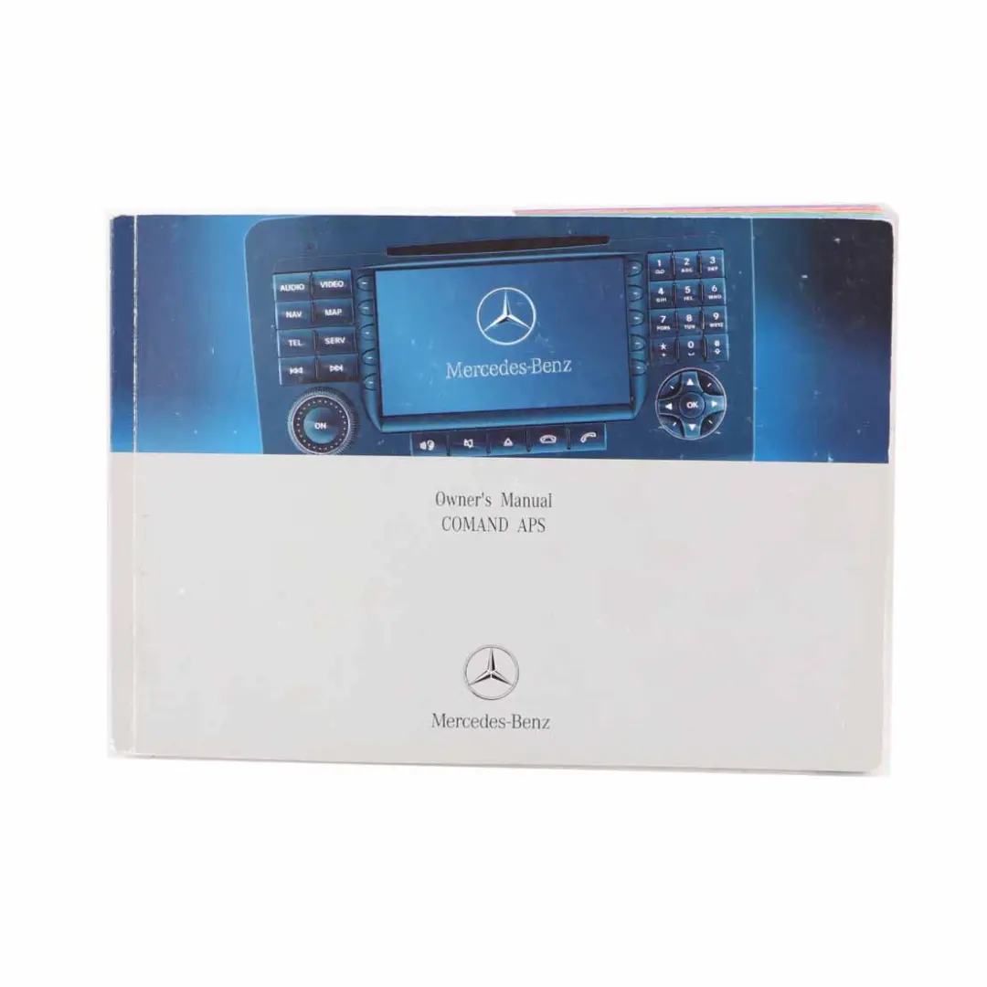 Mercedes ML W164 Owner's Handbook Manual Service Booklet Pouch Case Wallet - SKU A1715847293-2 - Part number A1715847293