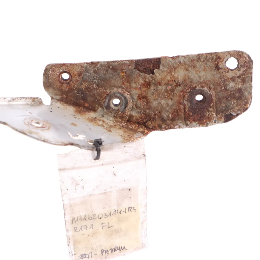 Headlight Bracket Left N/S Lamp Mount Iridium Silver to Mercedes R171 with Part number A1716203114 Mercedes R171 Headlight Bracket Left N/S Lamp Mount Iridium Silver - SKU A1716203114-IRS - Part number A1716203114