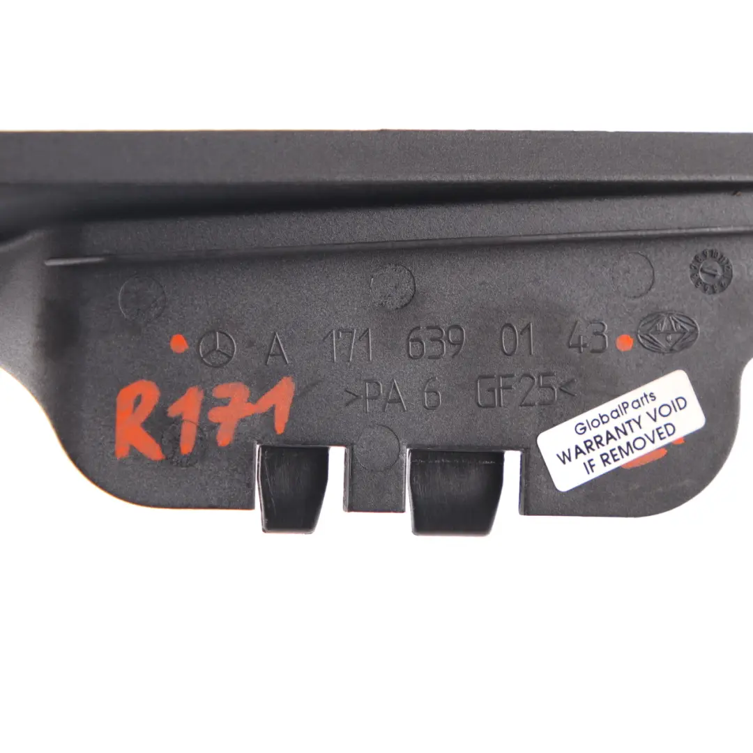 Mercedes SLK R171 Cuarto de cristal ventana moldura moldura trasera izquierda - SKU A1716390143 - Número de pieza A1716390143