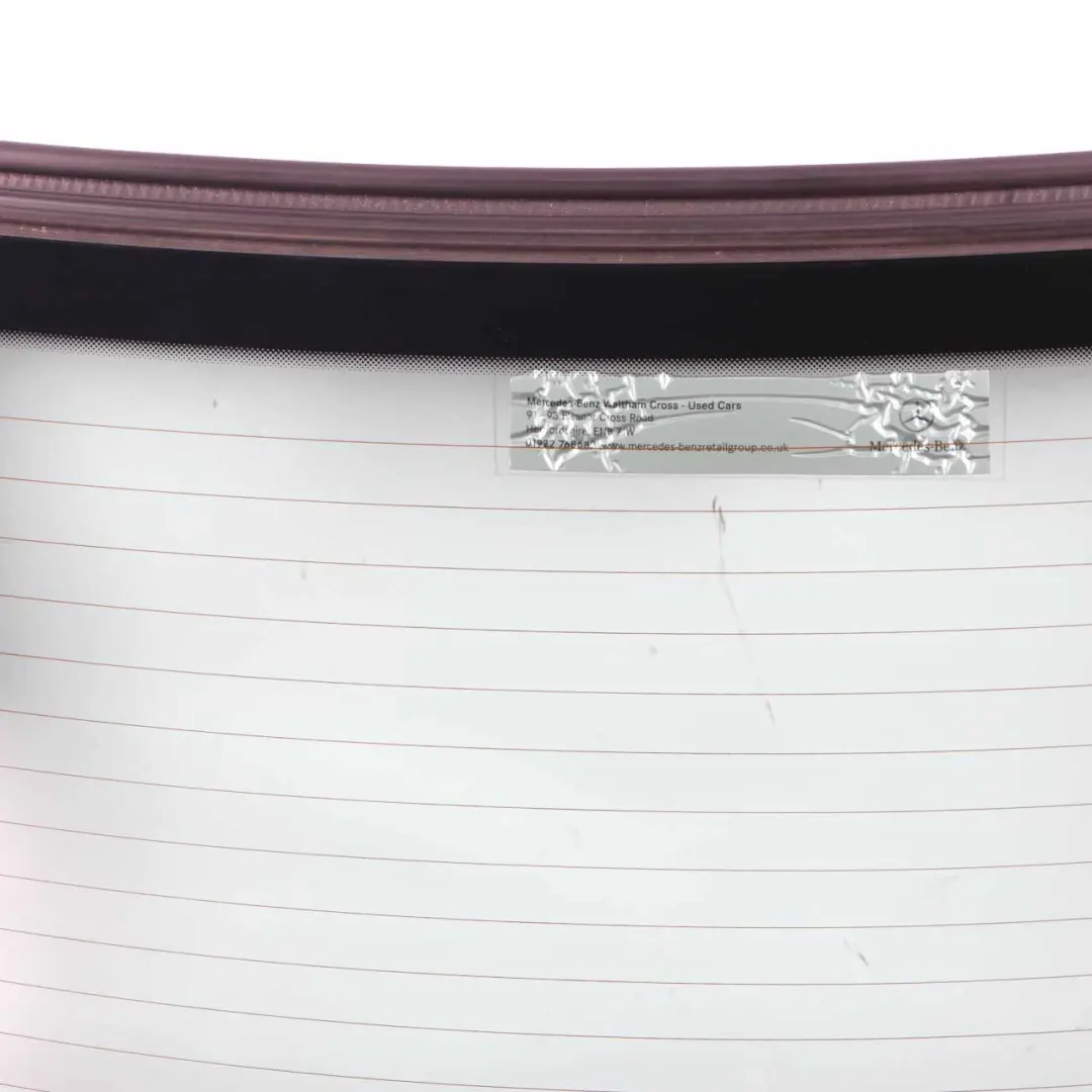 Window Windshield Glass Glazing Cover AS2 Green to Mercedes SLK R171 Rear with Part number A1716700180 Mercedes SLK R171 Rear Window Windshield Glass Glazing Cover AS2 Green - SKU A1716700180 - Part number A1716700180