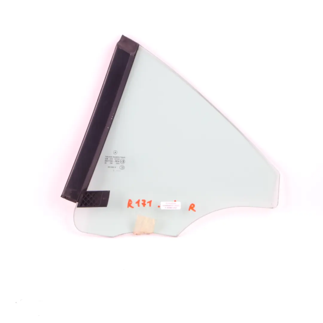 Side Window Glass Rear Right O/S AS2 to Mercedes SLK R171 Convertible with Part number A1716700400 Mercedes SLK R171 Convertible Side Window Glass Rear Right O/S AS2 - SKU A1716700400 - Part number A1716700400