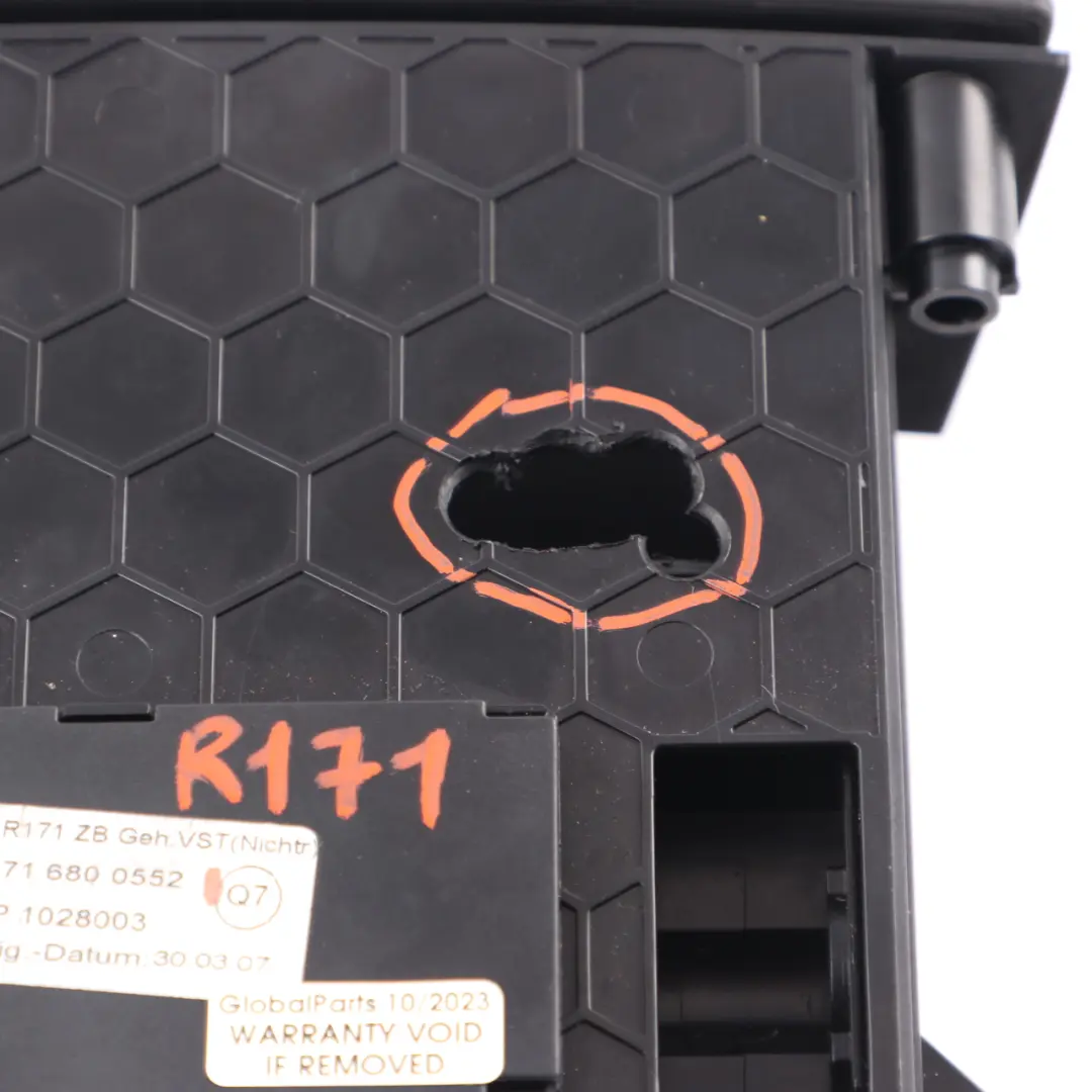 Mercedes SLK R171 Centre Console Storage Ashtray Tray Dashboard - SKU A1716800552-1 - Part number A1716800552