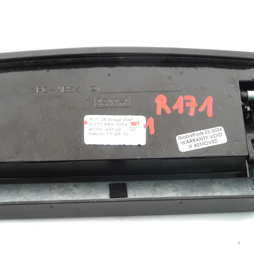 Mercedes SLK R171 Boîte de rangement pour tableau de bord Tableau - SKU A1716801052-1 - Numéro de pièce A1716801052