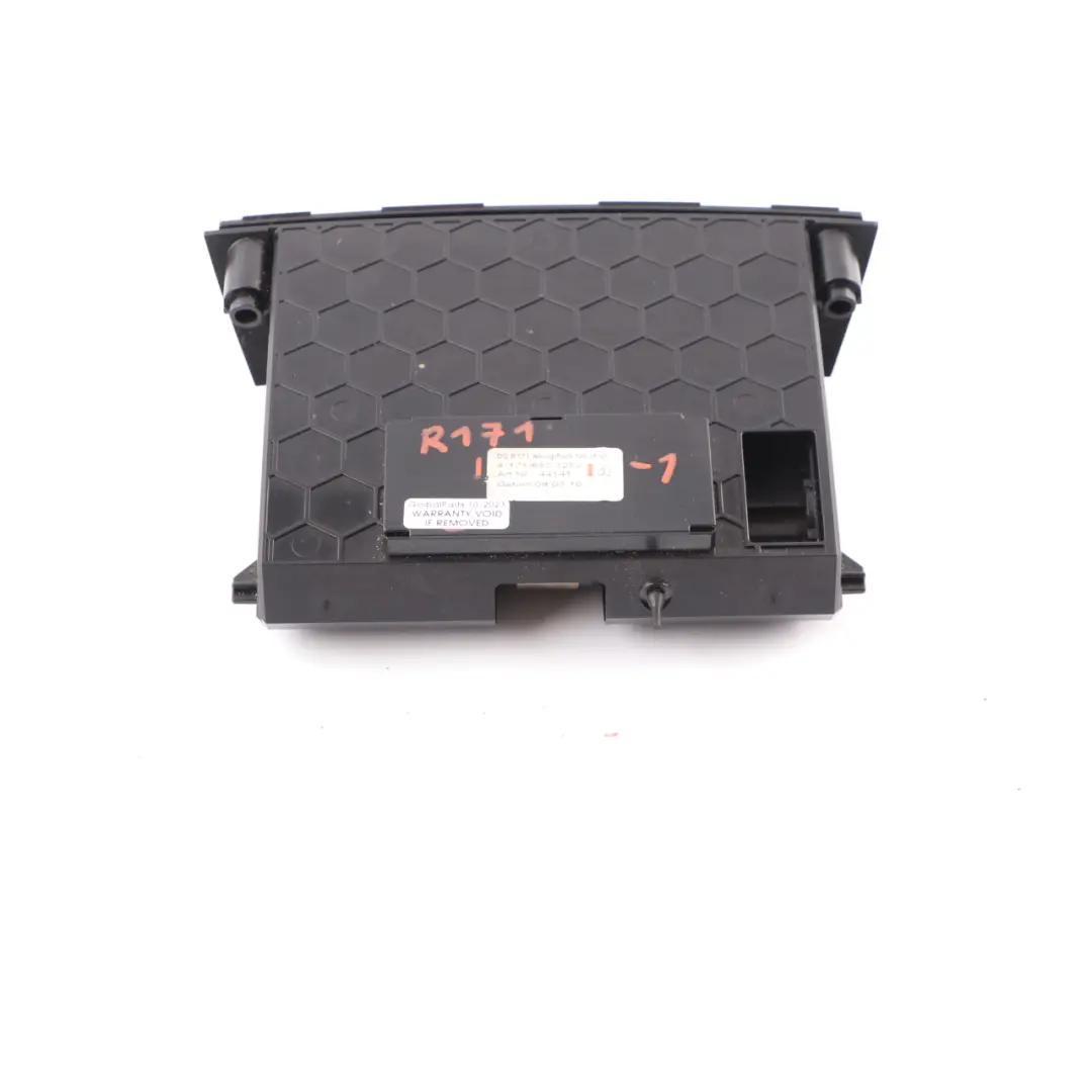 Mercedes SLK R171 Mittel Konsole Tablett Ablagefach Schwarz - SKU A1716801252-1 - Teilenummer A1716801252