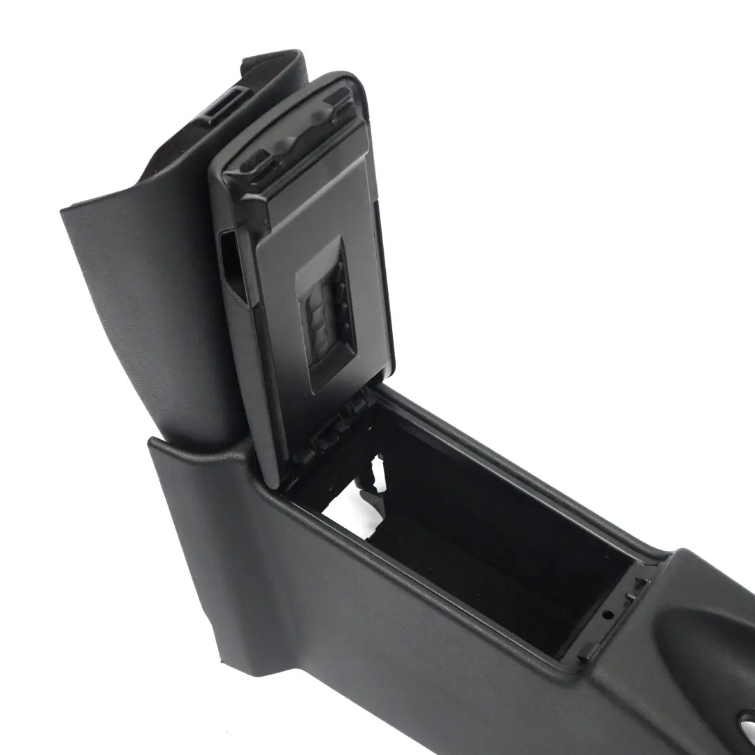 Consola Central Apoyabrazos Almacenamiento Negro para Mercedes SLK R171 con número de pieza A1716801310 Mercedes SLK R171 Consola Central Apoyabrazos Almacenamiento Negro - SKU A1716801310-2 - Número de pieza A1716801310