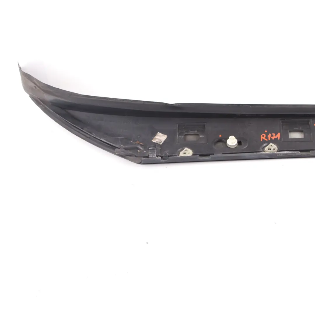 Windscreen A-Pillar Trim Obsidian Black Right O/S to Mercedes SLK R171 with Part number A1716900439 Mercedes SLK R171 Windscreen A-Pillar Trim Obsidian Black Right O/S - SKU A1716900439-OB - Part number A1716900439