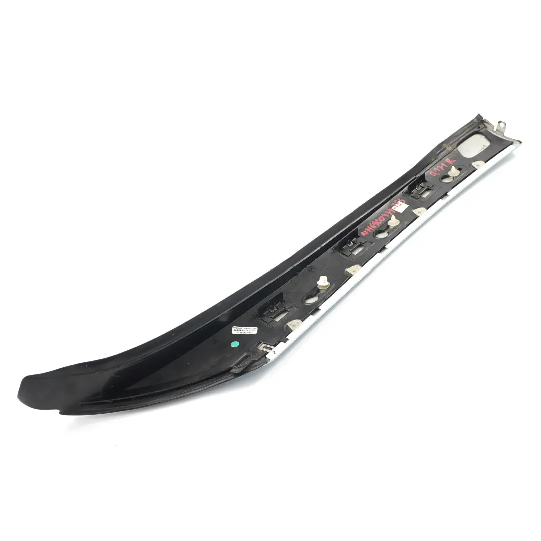 Mercedes R171 Windscreen A-Pillar Trim Tellurium Silver Right O/S A1716900239 - SKU A1716900439-TES - Part number A1716900439