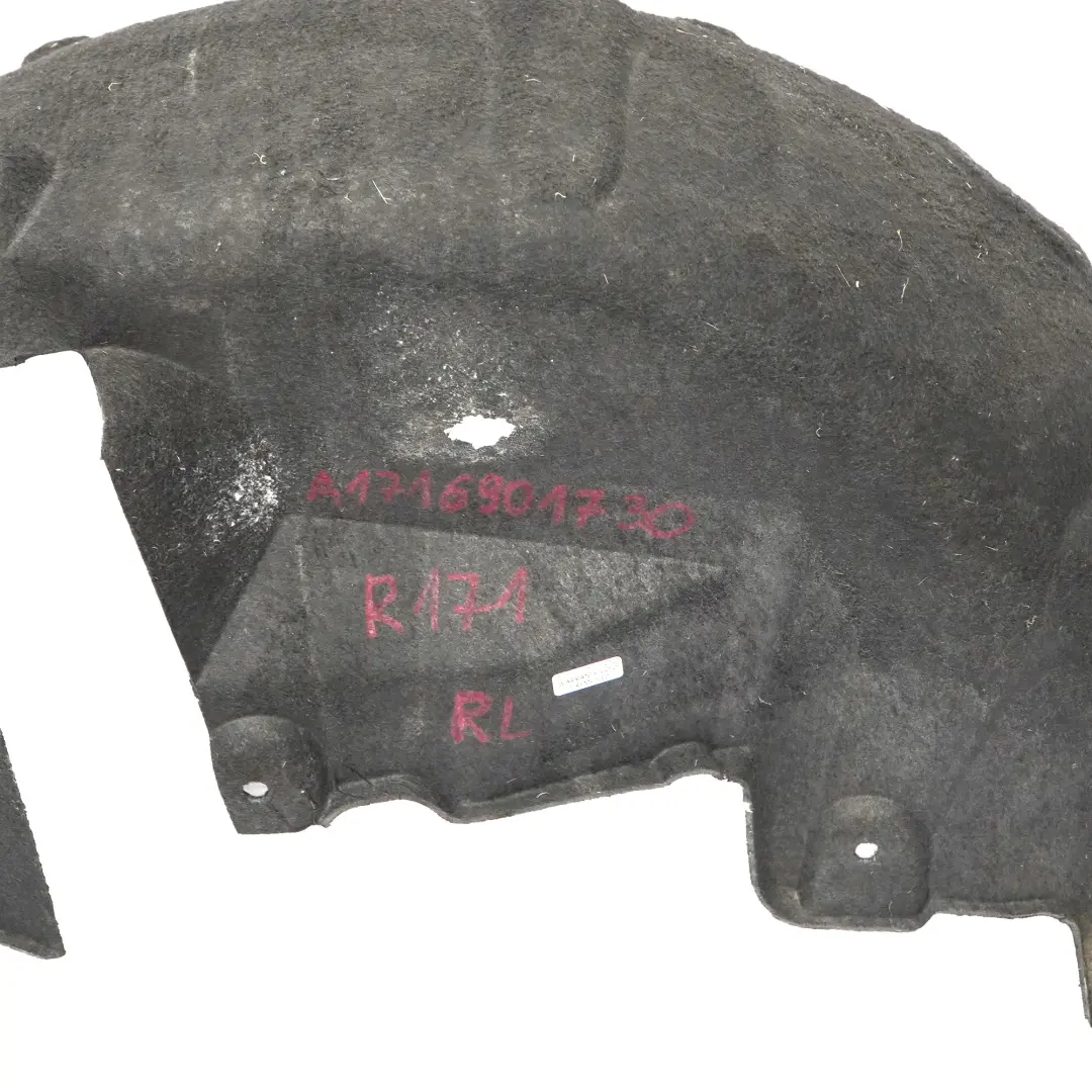 Passage de roue Mercedes R171 Boîtier Cache de roue arrière gauche pour à propos du numéro de pièce A1716901730 Passage de roue Mercedes R171 Boîtier Cache de roue arrière gauche - SKU A1716901730 - Numéro de pièce A1716901730