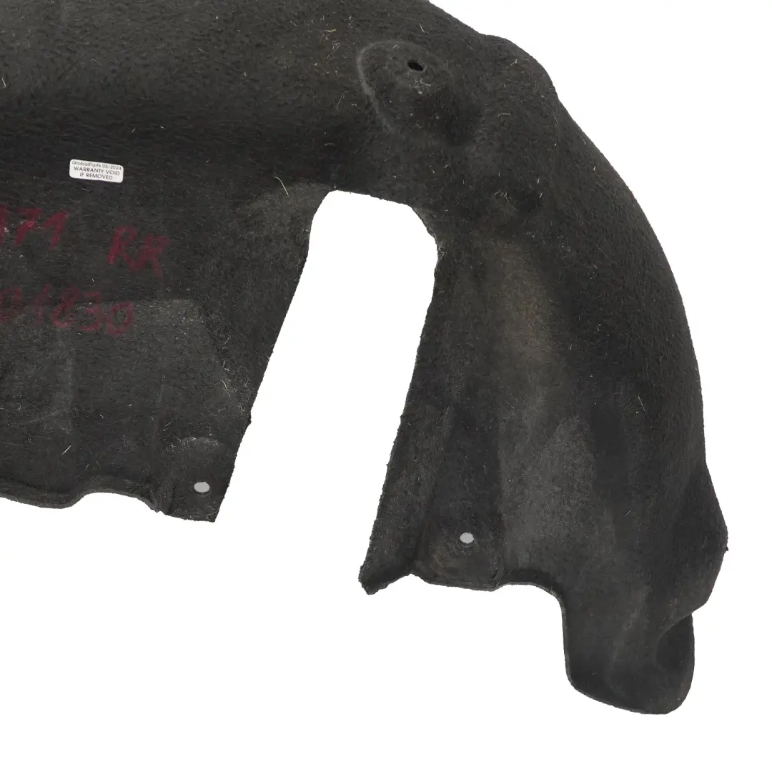 Paso de rueda Mercedes R171 Carcasa Trasera Derecha Cubrebarro para con número de pieza A1716901830 Paso de rueda Mercedes R171 Carcasa Trasera Derecha Cubrebarro - SKU A1716901830 - Número de pieza A1716901830