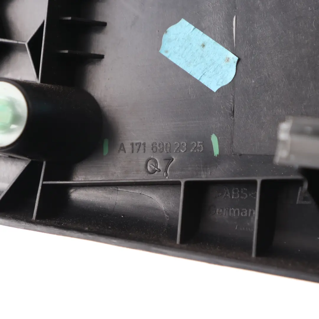 Trim Mercedes R171 Rear Panel Left B Pillar Rear Shelf Black Cover to with Part number A1716902325 Trim Mercedes R171 Rear Panel Left B Pillar Rear Shelf Black Cover - SKU A1716902325 - Part number A1716902325