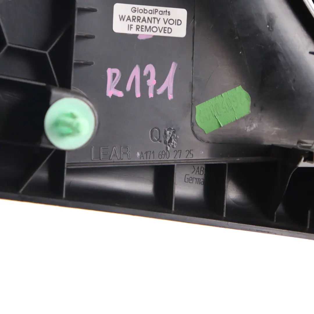Mercedes SLK R171 B-Pillar Trim Rear Left Interior Black - SKU A1716902725 - Part number A1716902725