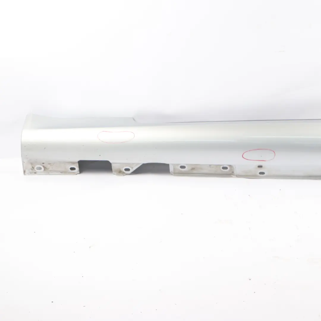 Mercedes R171 Door Sill Side Cover Skirt Left N/S Iridium Silver Metallic - 775 - SKU A1716980154-IRS - Part number A1716980154