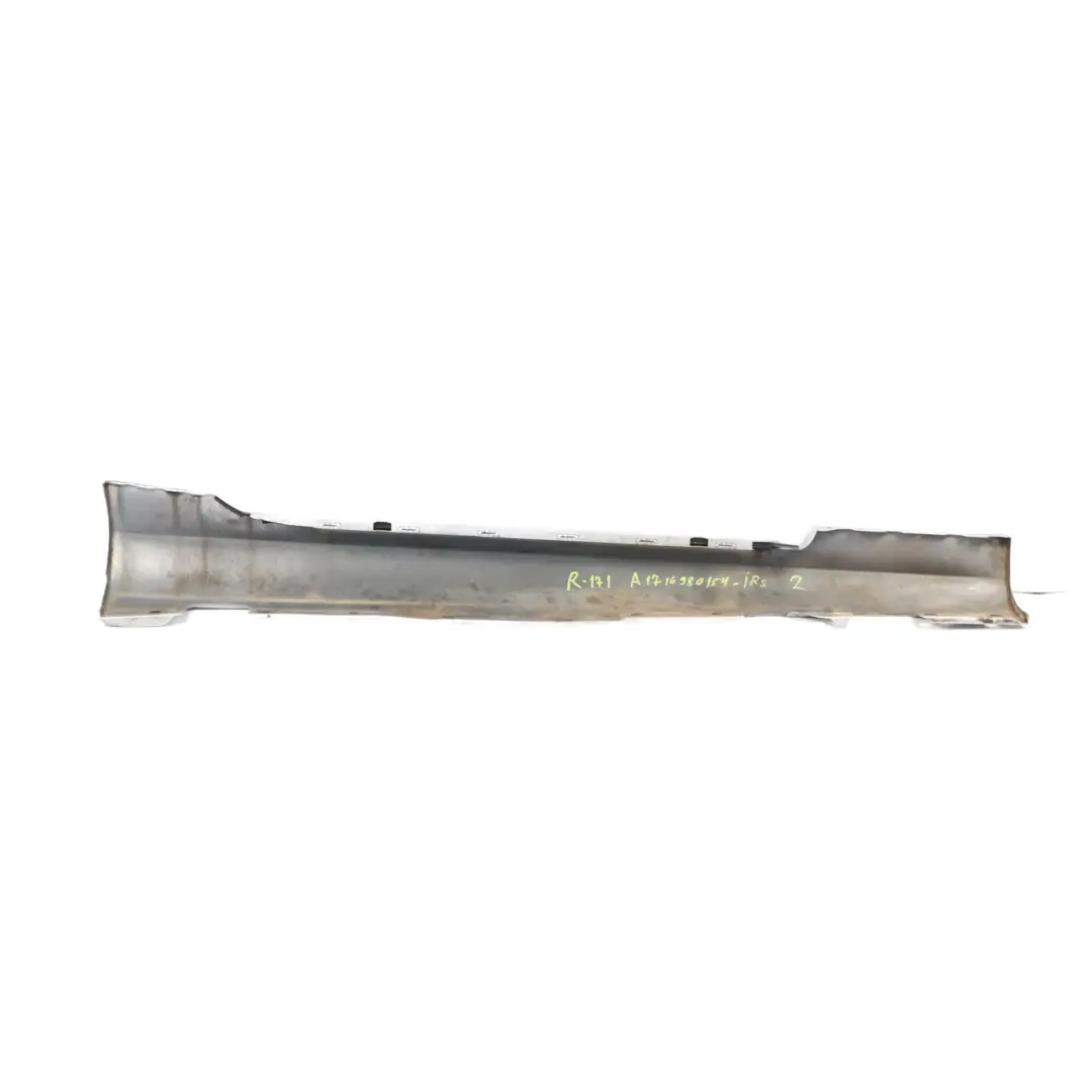 Mercedes R171 Door Sill Side Cover Skirt Left N/S Iridium Silver Metallic - 775 - SKU A1716980154-IRS - Part number A1716980154