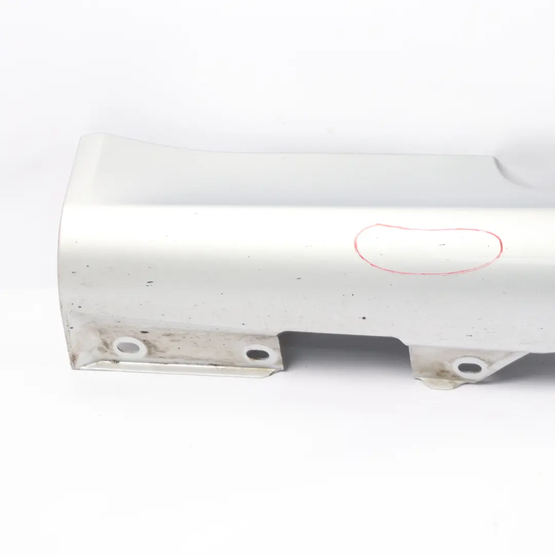 Mercedes R171 Door Sill Side Cover Skirt Left N/S Iridium Silver Metallic - 775 - SKU A1716980154-IRS - Part number A1716980154