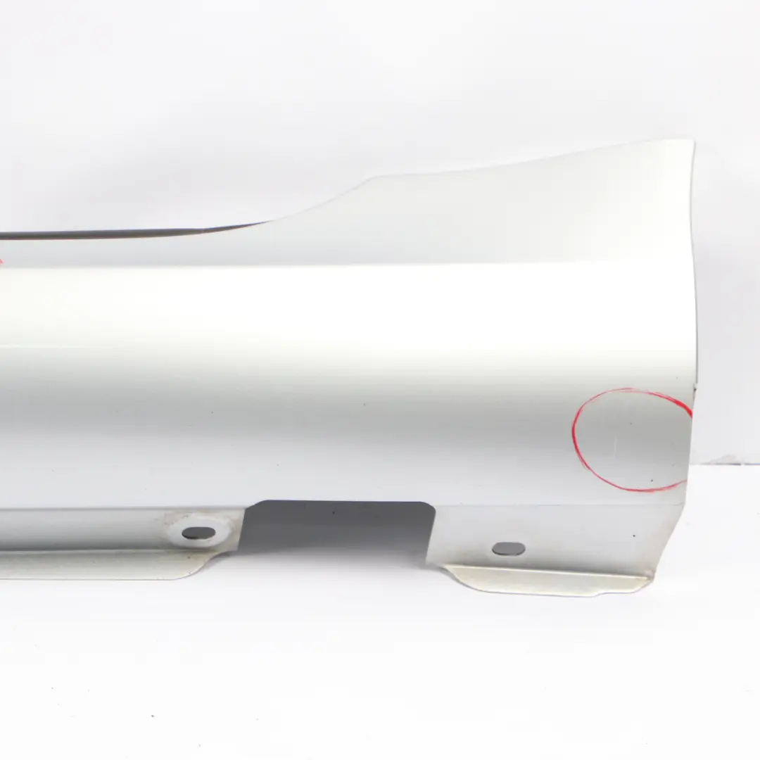 Mercedes R171 Door Sill Side Cover Skirt Left N/S Iridium Silver Metallic - 775 - SKU A1716980154-IRS - Part number A1716980154