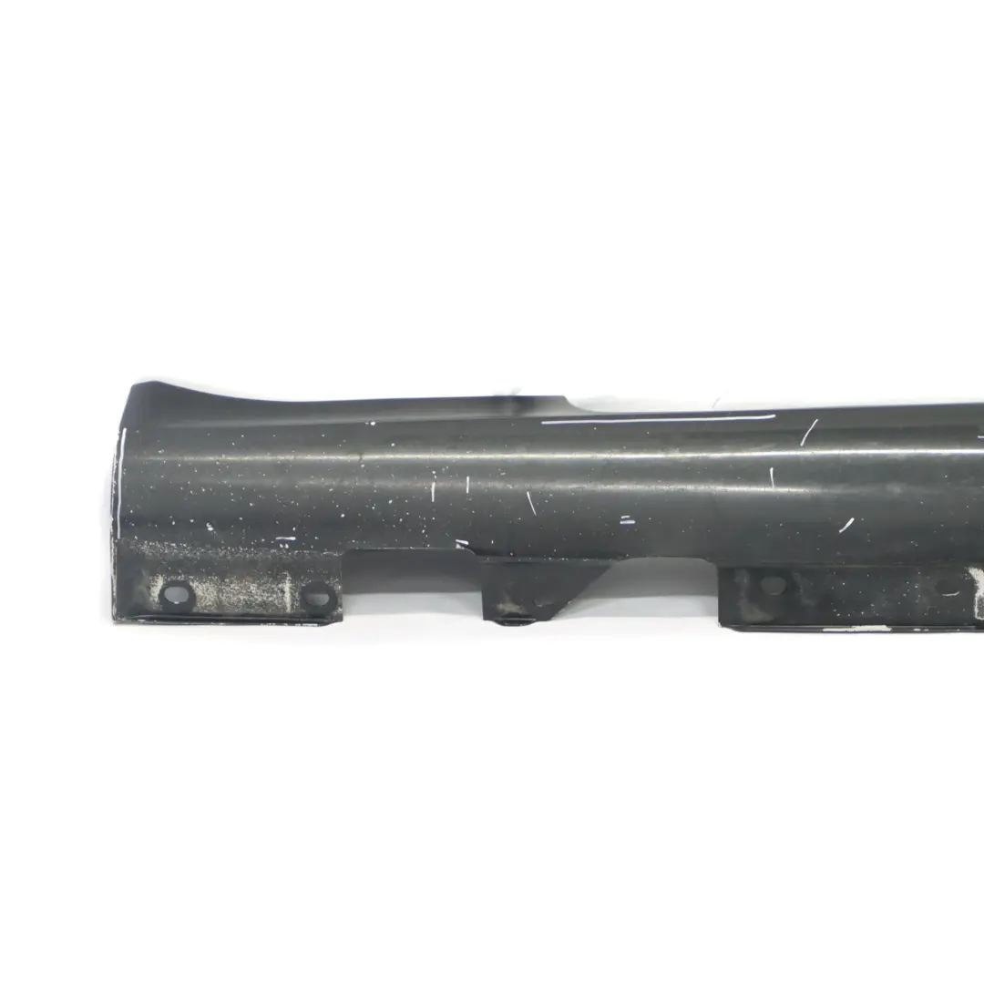 Mercedes R171 Door Sill Side Cover Skirt Left N/S Obsidian Black Metallic - 197 - SKU A1716980154-OB - Part number A1716980154