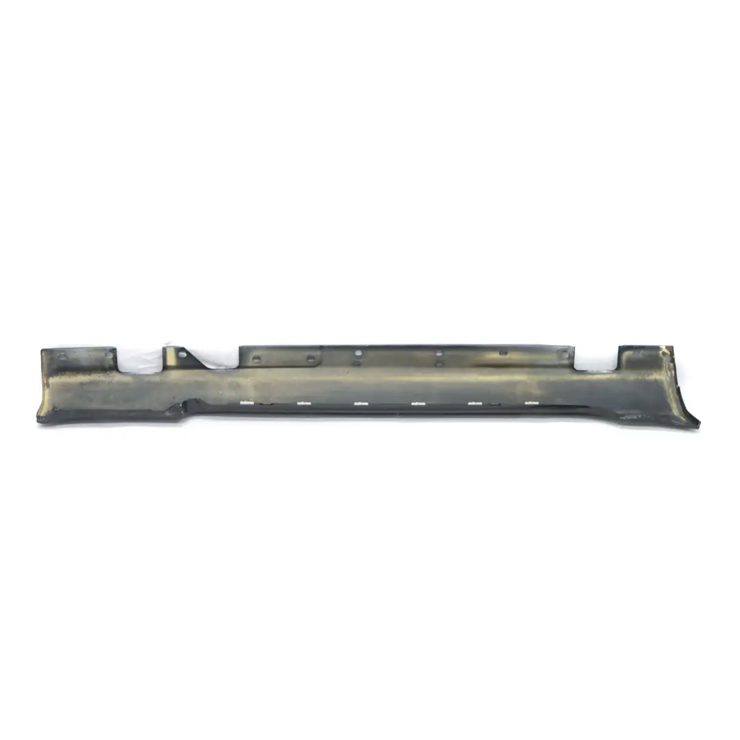 Mercedes R171 Door Sill Side Cover Skirt Left N/S Obsidian Black Metallic - 197 - SKU A1716980154-OB - Part number A1716980154
