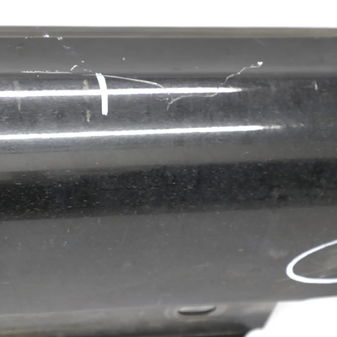 Door Sill Side Cover Skirt Right O/S Obsidian Black Metallic - 197 to Mercedes R171 with Part number A1716980254 Mercedes R171 Door Sill Side Cover Skirt Right O/S Obsidian Black Metallic - 197 - SKU A1716980254-OB - Part number A1716980254