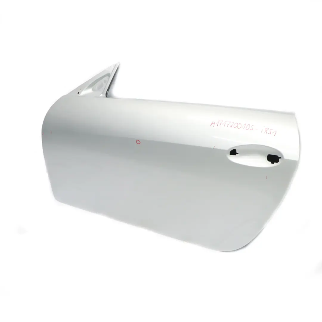 Porta anteriore sinistra Iridium Silver Metallic - 775 per Mercedes SLK R171 con numero di parte A1717200105 Mercedes SLK R171 Porta anteriore sinistra Iridium Silver Metallic - 775 - SKU A1717200105-IRS1 - Numero di parte A1717200105