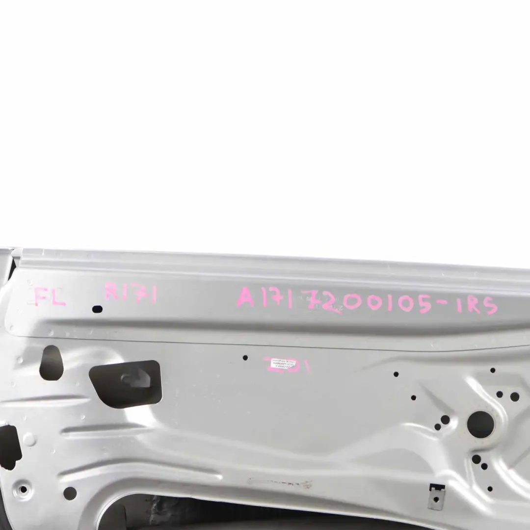Door Front Left N/S Iridium Silver Metallic - 775 to Mercedes SLK R171 with Part number A1717200105 Mercedes SLK R171 Door Front Left N/S Iridium Silver Metallic - 775 - SKU A1717200105-IRS - Part number A1717200105