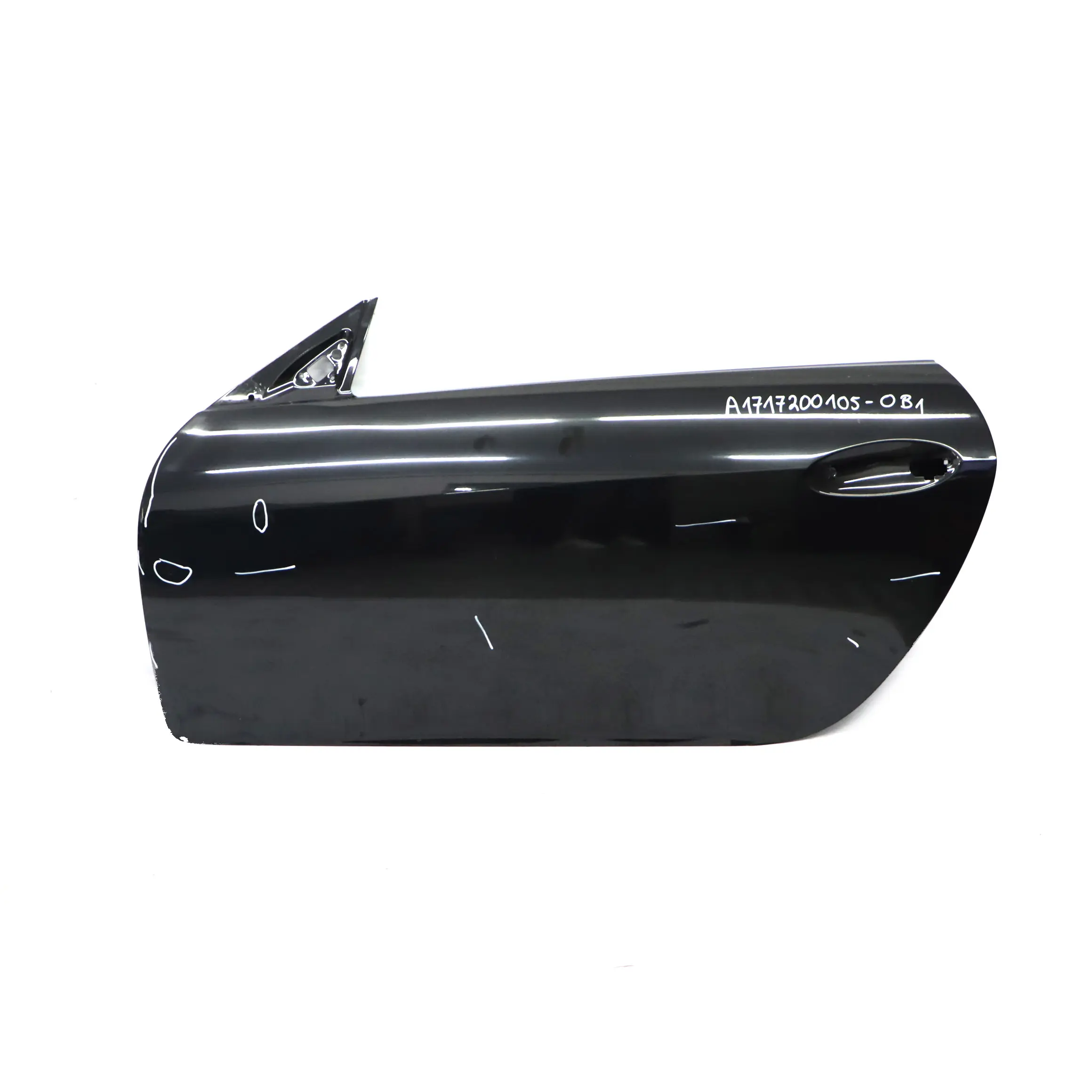 Mercedes SLK R171 Door Front Left N/S Obsidian Black Metallic - 197