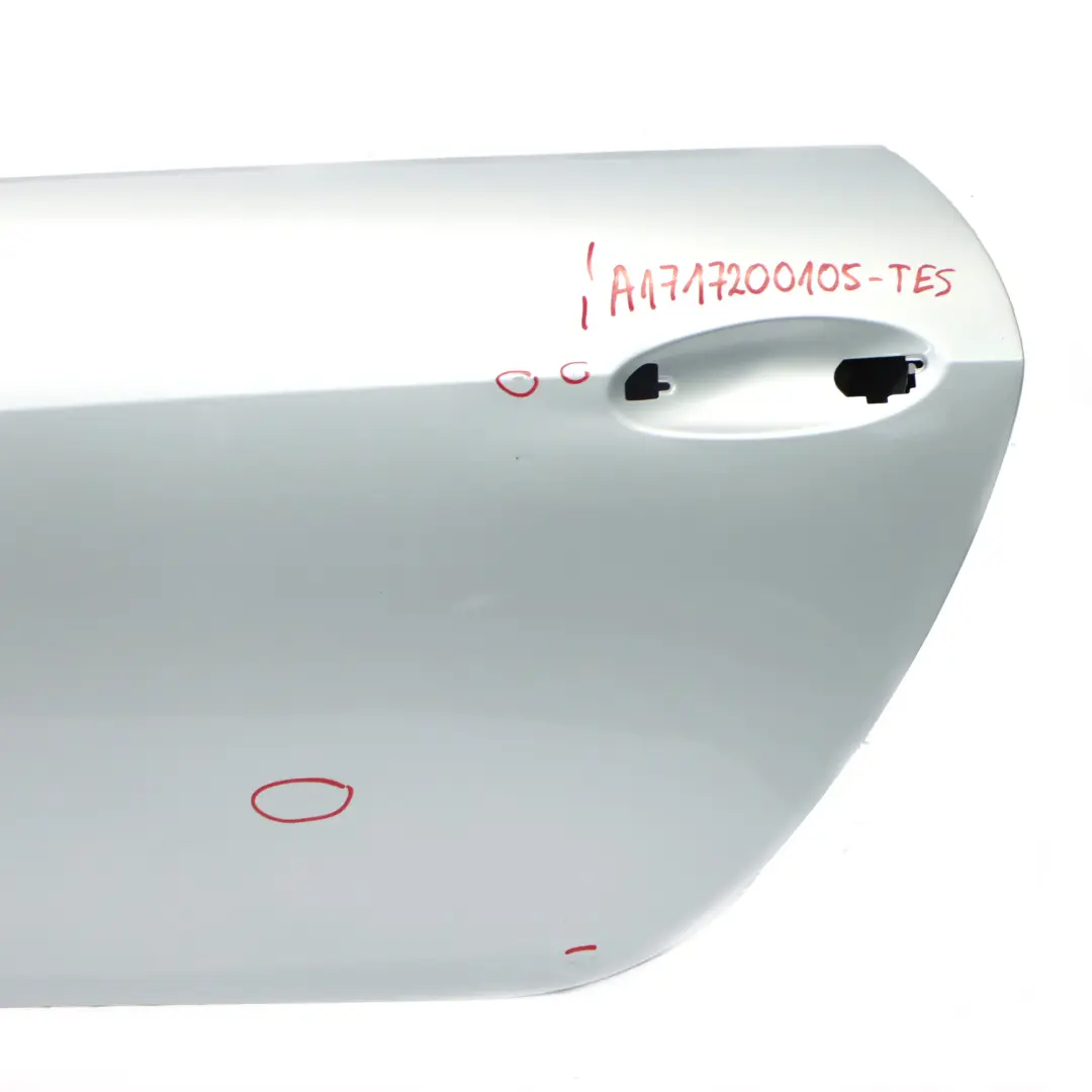 Mercedes SLK R171 Door Front Left N/S Tellurium Silver Metallic - 762 - SKU A1717200105-TES - Part number A1717200105