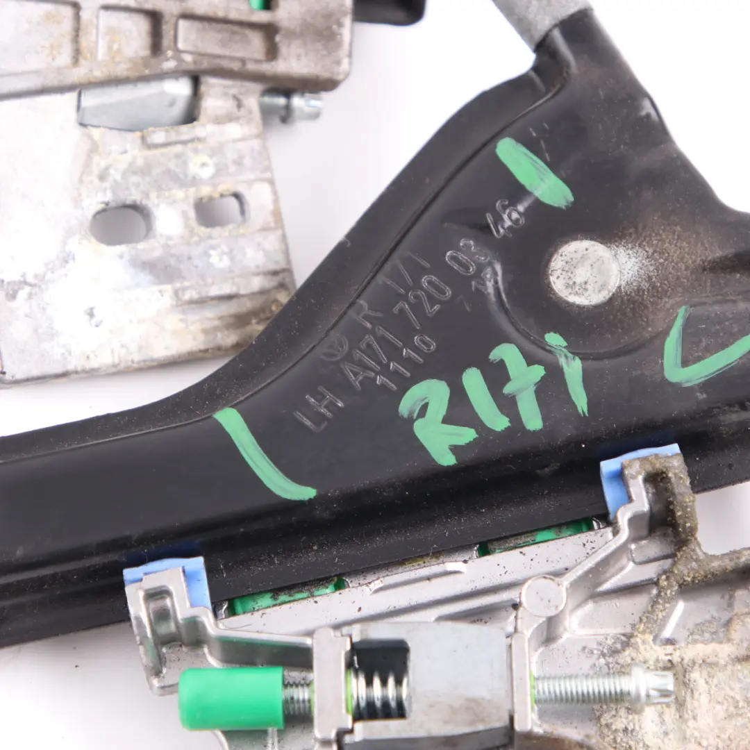 Lève-Vitre Porte Avant Gauche Mécanisme Lève-Vitre A1717200346 pour Mercedes SLK R171 à propos du numéro de pièce A1717200146 Mercedes SLK R171 Lève-Vitre Porte Avant Gauche Mécanisme Lève-Vitre A1717200346 - SKU A1717200146 - Numéro de pièce A1717200146