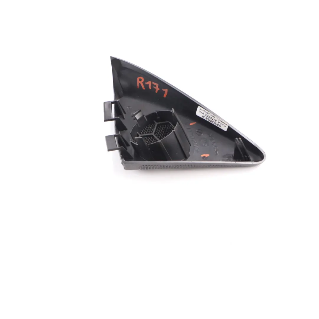 Mercedes SLK R171 Haut-parleur Couvercle Triangle Garniture avant gauche Noir - SKU A1717200194 - Numéro de pièce A1717200194