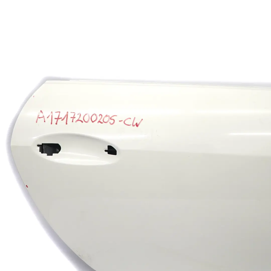 Porta anteriore destra Bianco Calcite - 650 per Mercedes SLK R171 con numero di parte A1717200205 Mercedes SLK R171 Porta anteriore destra Bianco Calcite - 650 - SKU A1717200205-CW - Numero di parte A1717200205