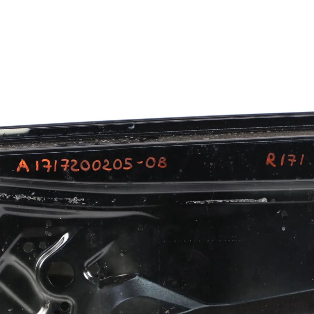 Door Front Right O/S Obsidian Black Metallic - 197 to Mercedes SLK R171 with Part number A1717200205 Mercedes SLK R171 Door Front Right O/S Obsidian Black Metallic - 197 - SKU A1717200205-OB - Part number A1717200205