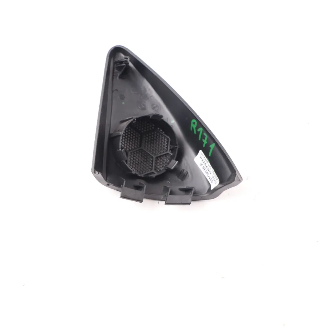 Speaker Cover Triangle Front Right O/S Trim Black A1717200294 to Mercedes SLK R171 with Part number A1717200248 Mercedes SLK R171 Speaker Cover Triangle Front Right O/S Trim Black A1717200294 - SKU A1717200248 - Part number A1717200248