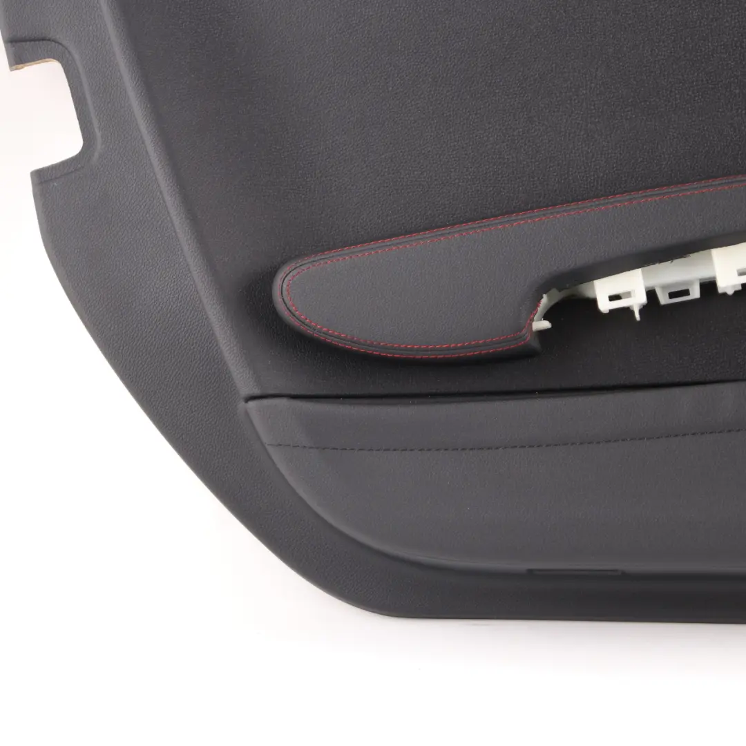 Door Card Mercedes SLK R171 Convertible Front Left N/S Black Leather Red Thread to with Part number A1717205563 Door Card Mercedes SLK R171 Convertible Front Left N/S Black Leather Red Thread - SKU A1717205563 - Part number A1717205563