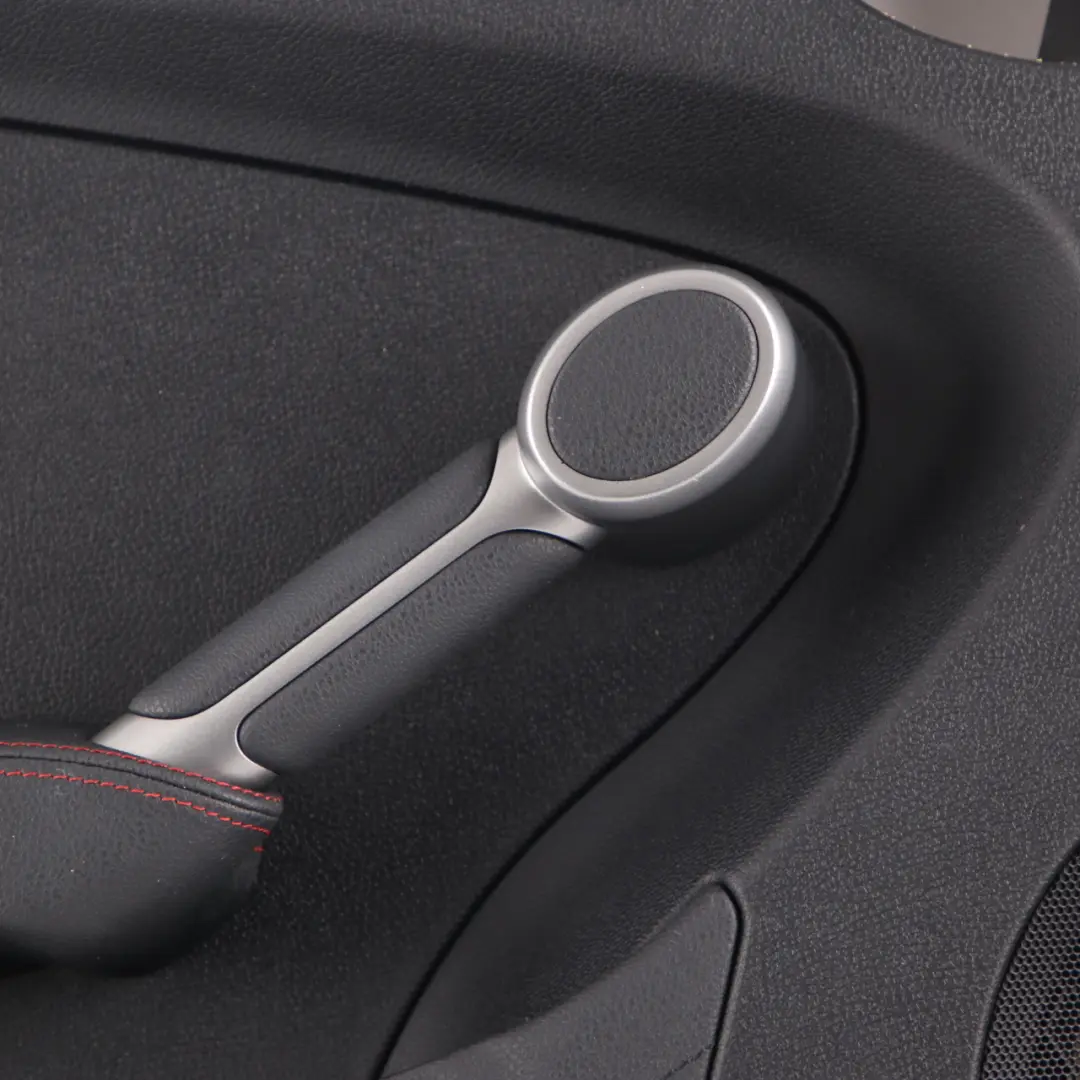 Door Card Mercedes SLK R171 Convertible Front Left N/S Black Leather Red Thread to with Part number A1717205563 Door Card Mercedes SLK R171 Convertible Front Left N/S Black Leather Red Thread - SKU A1717205563 - Part number A1717205563